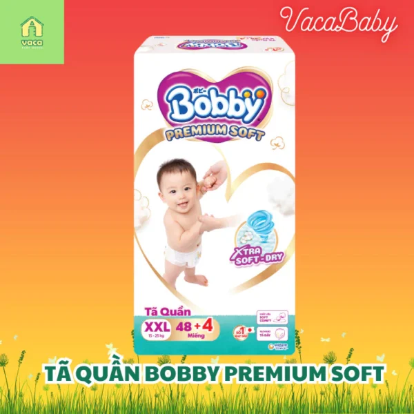 Tã dán Bobby size M 70 miếng