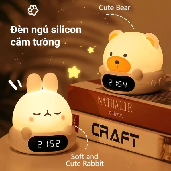 Đèn ngủ hình thú Kawaii